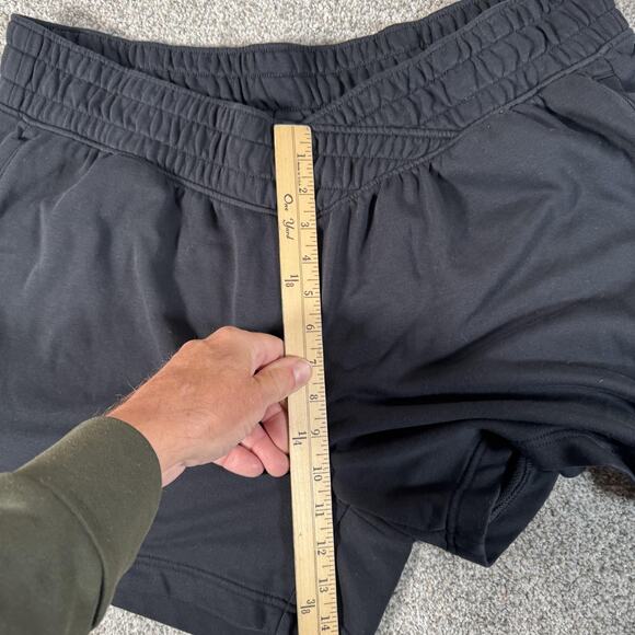 Under Armour Shorts Womens 1X Black Crossover Waist Pockets Cotton Blend 1382765 - Picture 5 of 15